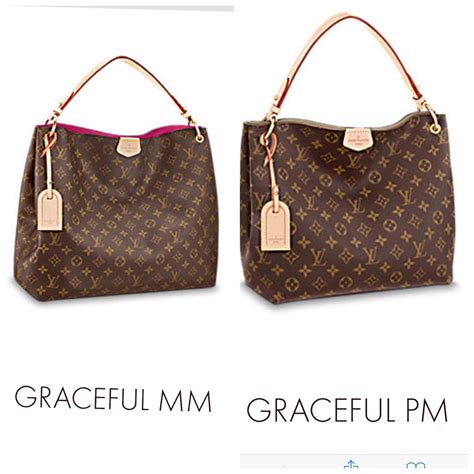 is louis vuitton pm or mm bigger|lv graceful mm vs pm.